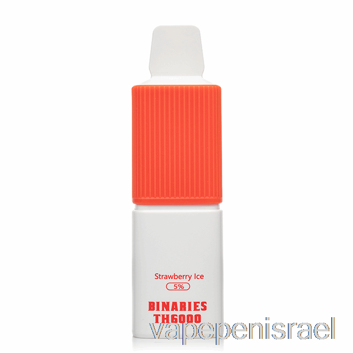 חד פעמי Vape Israel Horizon בינאריים Th6000 קרח תות חד פעמי